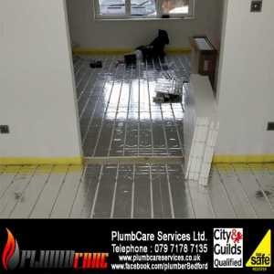 underfloor heating plumber in bedford uk